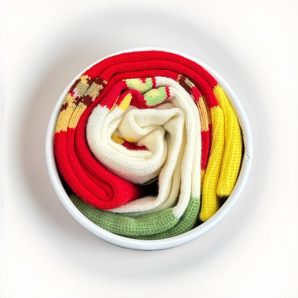 Laugh‎ Track Taco Socks 2 Pairs - 2 ct men's size 6-11 women's size 7.5-12